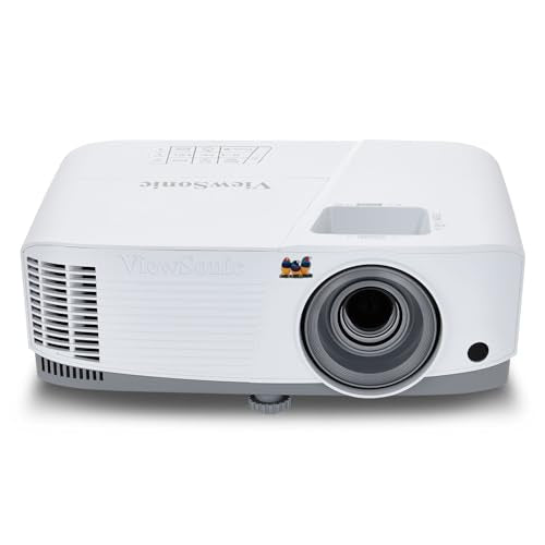 VIEWSONIC PA504W 4000 LUMENS WXGA HIGH BRIGHTNESS PROJECTOR PA504W-CR - WHITE - Like New