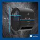 Georgia‑Pacific (by GP PRO) 8 in 1‑Roll Touchless Paper Towel Dispenser Black - Brand New