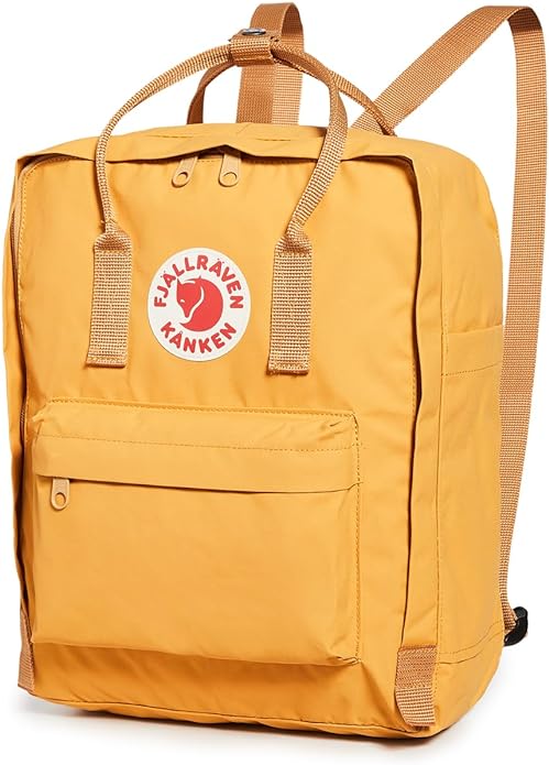Fjallraven Classic Kanken Original Backpack - Ochre - Like New