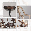 TZOE Orb 4-Light Metal Chandelier B07RTRSSPJ - Stardust Finish - Like New