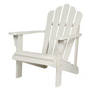 SHINE COMPANY WESTPORT WOODEN ADIRONDACK CHAIR, PRE-ASSEMBLED, EGGSHELL-WHITE - Like New