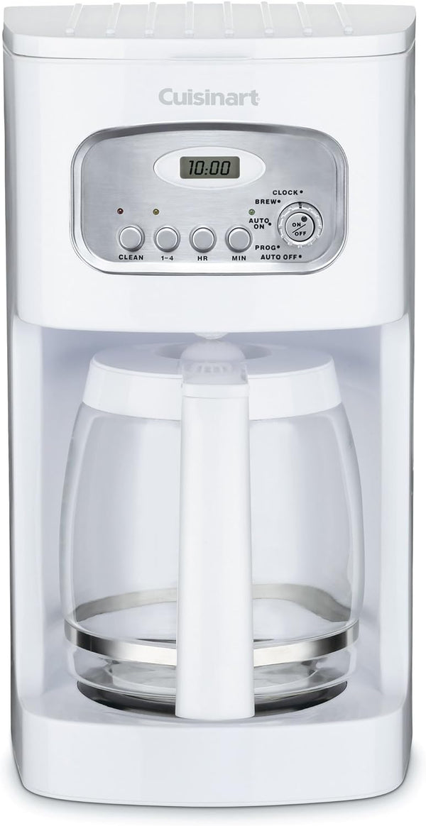 Cuisinart DCC-1100 12-Cup Programmable Coffeemaker, White - Scratch & Dent