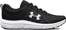 3026175 Under Armour Men's Charged Assert 10 Running Shoe Black/White 7.5 - Like New