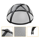 SafBbcue 30" Firepit Spark Screen Lid Firepit Ring Cover Screen Covers Round 30" - Brand New