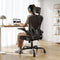 SYNORLA OFFICE CHAIR ERGONOMIC DESK CHAIR, 330LBS CAPACITY, BLACK - Like New