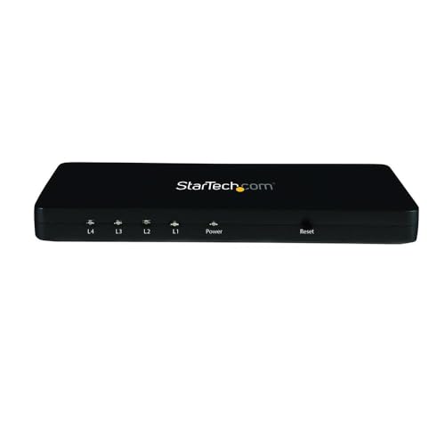 StarTech.com 4K HDMI Splitter 4k 30Hz 4 Port Aluminum Backward Compatible - Like New