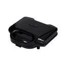 AMAZON BASICS 2-SLICE WAFFLE MAKER EASY TO CLEAN 700W BLACK - BLACK - Like New