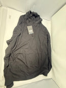 BLUE ICE STRETCHABLE COMFY HOODIE 60% PLOYESTER AND 40% COTTON - MEN L - BLACK - Brand New
