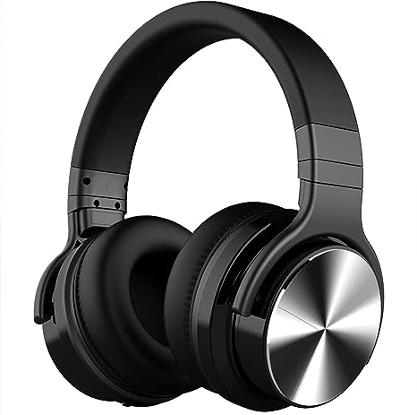 MOVSSOU SE8 Hybrid Noise Cancelling Headphones Wireless 2AB5T-SE8 - Matte Black Like New