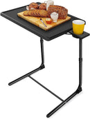 LORYERGO TV Tray - TV Table Folding Table Trays w/6 Height 3 - Scratch & Dent