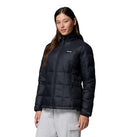 COLUMBIA VOODOO FALLS 590 TURBODOWN II JACKET SIZE: WOMEN M - BLACK - Brand New