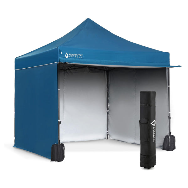 ARROWHEAD OUTDOOR 10’x10’ Heavy-Duty Pop-Up Canopy, Water & UV - Scratch & Dent