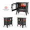 TURBRO Suburbs TS25 Electric Fireplace Infrared Heater 1400W - Black - Like New
