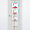 CHUCKLE & ROAR GROW-WITH-YOU TOY BASKETBALL SET - WHITE - Like New