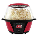 WEST BEND 82707 STIR CRAZY HOT OIL POPCORN POPPER, 6 QT - RED/BLACK - Like New