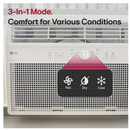 LG 10,000 BTU 115-VOLTS WINDOW AIR CONDITIONER - WHITE - Like New