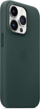 Apple iPhone 14 Pro Leather Case with MagSafe A2098 - Forest Green Like New