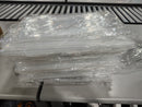 VVM SHOE ORGANIZER BOXES 10 PACK, CLEAR PLASTIC STACKABLE SHOE BOXES - CLEAR - Like New