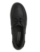 SKECHERS WOMEN'S ON-THE-GO FLEX RADIANT - KARI - SIZE: WOMEN 8.5 - BLACK/WHITE - Like New