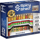 Spicy Shelf Premium Expandable 2-Tier Spice Rack Organizer USO2.0 - White - Like New