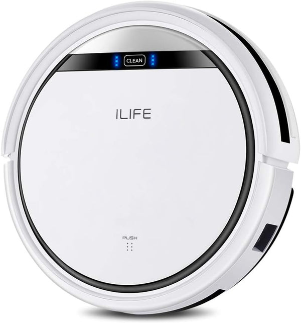 ILIFE V3s Pro Robot Vacuum Cleaner, Automatic Self-Charging - Pearl White - Like New