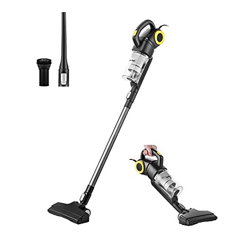 COMFEE' 20S 3IN1 LIGHTWEIGHT STICK VACUUM CLEANER, SUCTION HANDHELD - BLACK - Like New