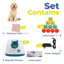 PAWSITO AUTOMATIC DOG BALL LAUNCHER FOR MEDIUM AND SMALL DOGS - WHITE - Like New