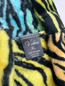 THEAMA TEK COLLECTION MEN’S EXTRA SOFT FLEECE PAJAMAS - XL - ZEBRA - AP-1871 - Like New