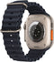 Apple Watch Ultra GPS Cellular 49mm Titanium Case with Midnight Ocean Band - Like New