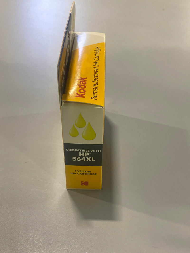 KODAK REMANUFACTURED INK CARTRIDGE HP 564 XL YELLOW COMPATIBLE - YELLOW - Brand New