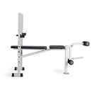 WEIDER PLATINUM STANDARD WEIGHT BENCH FIXED UPRIGHTS LEG DEVELOPER - BLACK - Like New