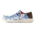 1004513 ARIAT MEN HILO STRETCH SNEAKER RED/WHITE/BLUE SIZE MEN 8 - Brand New
