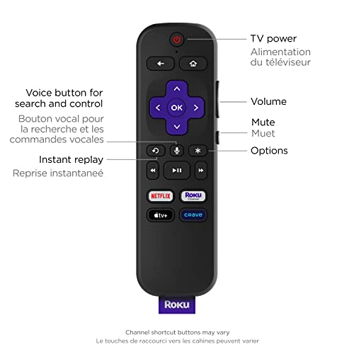 ROKU STREAMBAR 4K HDR STREAMING DEVICE PREMIUM ROKU REMOTE 9102X - BLACK - Brand New