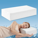 COLDHUNTER COOLING CUBE PILLOW FOR SIDE SLEEPERS MEMORY FOAM - WHITE - Brand New