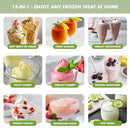 GREENPAN FROST ICE CREAM MAKER, SORBET, MILKSHAKES, FROZEN YOGURT - GREEN - Like New