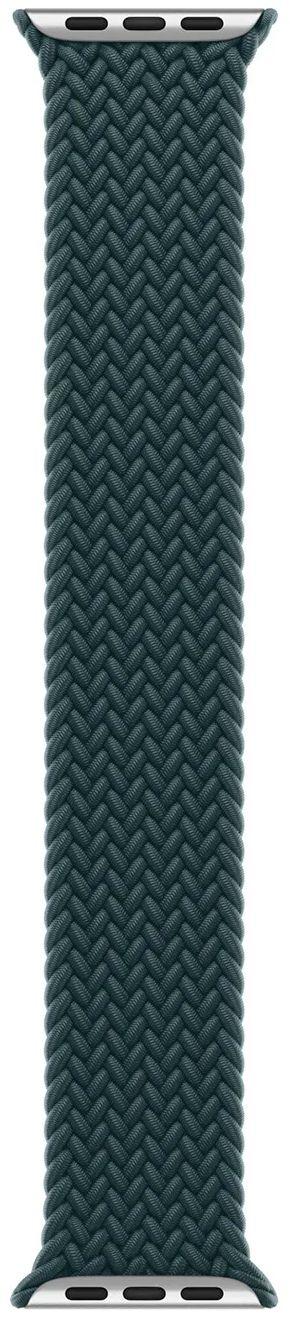 APPLE WATCH BAND BRAIDED SOLO LOOP 41MM SIZE 9 - RAINFOREST - Like New