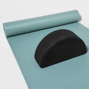 ALL IN MOTION HALF MOON YOGA BLOCK - EVA FOAM FITNESS ACCESSORY - BLACK - Like New
