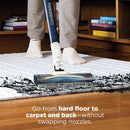 SHARK POWERPRO FLEX PET CORDLESS VACUUM - WHITE BLUE - Like New