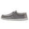 110063224 HEY DUDE WALLY CHAMBRAY FROST LOAFERS SIZE 12 CHAMBRAY FROST GREY Like New