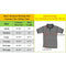 KICK START GEAR GALAXY BY HARVIC MEN'S DRY FIT POLO SHIRT SIZE: L - HEATHER GRAY - Brand New