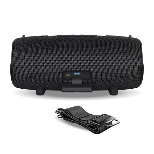 TREBLAB ULTRA LOUD WIRELESS SPEAKER 60W STEREO SOUND - HD-Max - BLACK - Like New