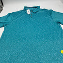 PGA TOUR POLO SHIRT - SIZE: MEN L - BLUE - Brand New