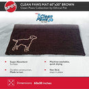 Spot Ethical Clean Paws Runner Brown 60x30 - Brand New