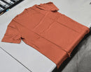 GENERIC UNI-SEX T-SHIRT - SIZE: MEN M WOMEN M - MUDDY RED - Like New