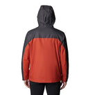1960612 COLUMBIA Men's Tunnel Falls Interchange Jacket Warp Red Shark XL - Like New