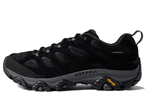 MERRELL MOAB 3 WATERPROOF MEN'S SHOES US 10 - BLACK NIGHT - Like New
