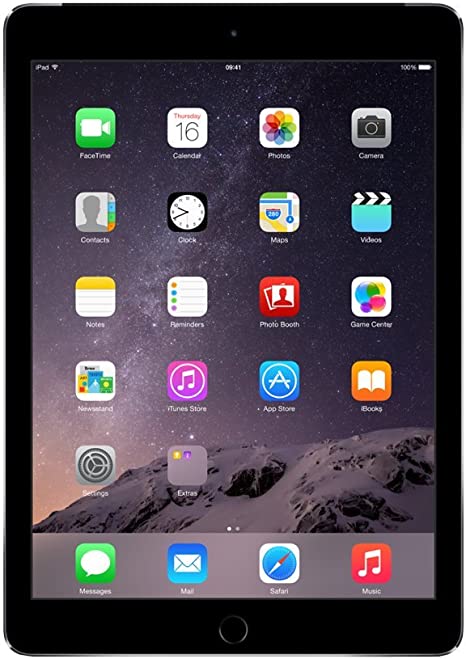 APPLE IPAD AIR 9.7 2ND GENERATION 16GB WIFI CELLULAR MH2U2LL/A - SPACE GRAY Like New