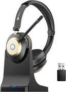 Earbay Bluetooth Headset Wireless Microphone for PC BT882CD-G - - Scratch & Dent