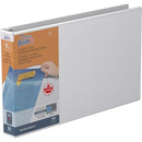 Stride QuickFit D-Ring Overlay Binders, Ledger, 1 1/2" Rings, 11" x 17" White - Brand New