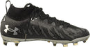 3022654 Under Armour Mens Spotlight Lux Mc Cleats Black Size 11.5 Like New